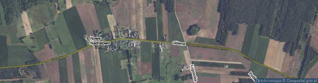 Zdjęcie satelitarne Główna ul.